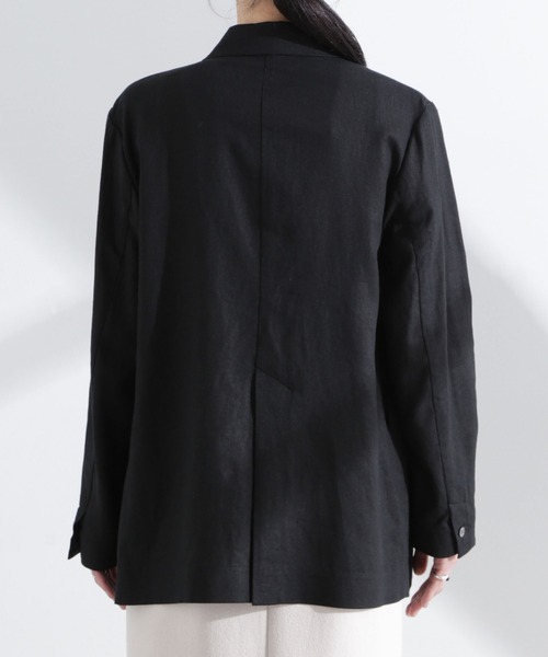 nano universe ブラック テーラードジャケット パンツ セット M NANO universe ジャケット テーラードジャケット 「N JACKET