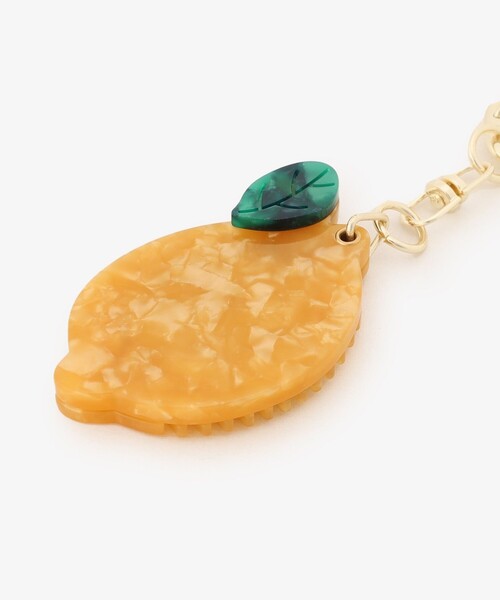 Afternoon Tea(アフタヌーンティー)の「レモンチャームミラーコームチャーム(キーホルダー・レディース・イエロー・ONE SIZE)」の5枚目の写真