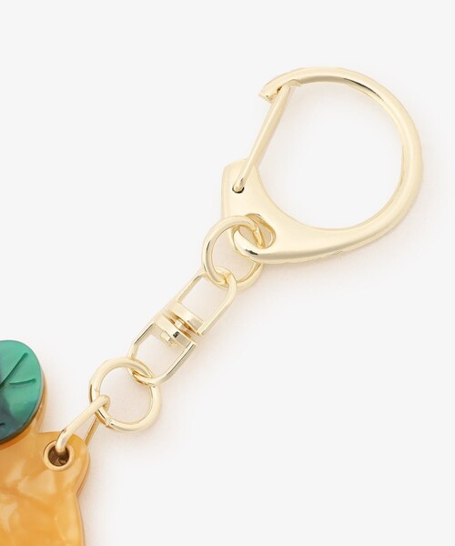 Afternoon Tea(アフタヌーンティー)の「レモンチャームミラーコームチャーム(キーホルダー・レディース・イエロー・ONE SIZE)」の6枚目の写真