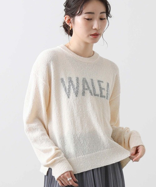 Gready Brilliant（グレディブリリアン）の「ＷＡＬＥＡパイルニット（ニット/セーター・レディース・アイボリー/ベージュ・FREE）」の10枚目の写真