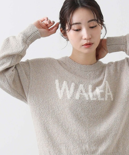 Gready Brilliant（グレディブリリアン）の「ＷＡＬＥＡパイルニット（ニット/セーター・レディース・アイボリー/ベージュ・FREE）」の19枚目の写真