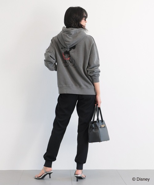 BARNYARDSTORM（バンヤードストーム）の「BARNYARDSTORM / GOOD ROCK SPEED別注 / Mickey / フーディー【一部店舗限定】（パーカー・レディース・ベージュ/チャコールグレー/グレー・FREE）」の21枚目の写真