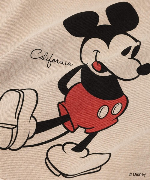 BARNYARDSTORM（バンヤードストーム）の「BARNYARDSTORM / GOOD ROCK SPEED別注 / Mickey / フーディー【一部店舗限定】（パーカー・レディース・ベージュ/チャコールグレー/グレー・FREE）」の10枚目の写真