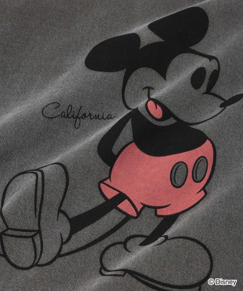 BARNYARDSTORM（バンヤードストーム）の「BARNYARDSTORM / GOOD ROCK SPEED別注 / Mickey / フーディー【一部店舗限定】（パーカー・レディース・ベージュ/チャコールグレー/グレー・FREE）」の4枚目の写真