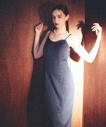 darial | 【darial】asymmetry cami onepiece アシンメトリー キャミ ワンピース お呼ばれ 結婚式 二次会 成人式 同窓会 セレモニードレス パーティドレス オケージョンドレス(ドレス)