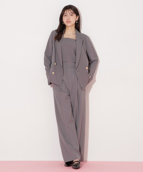 セール】〈セットアップ対応〉ダブルブレストテーラード