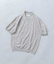 URBAN RESEARCH ROSSO MEN | 『WEB限定』変形カノコ半袖ニットポロ(ポロシャツ)