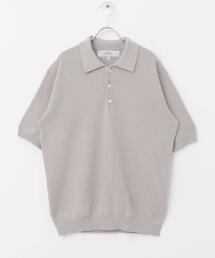 URBAN RESEARCH ROSSO MEN | 『WEB限定』変形カノコ半袖ニットポロ(ポロシャツ)
