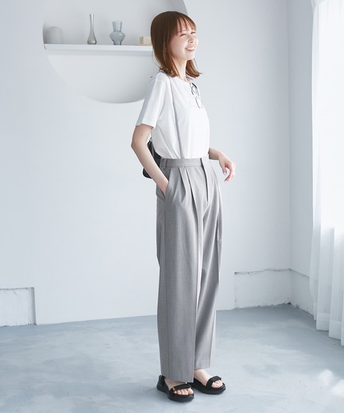 アルベロベッロ　サスペンダー付きワイドパンツ セール】【3サイズ展開】サスペンダー付きワイドパンツ（その他