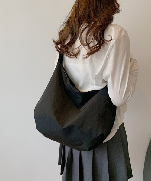 Miniministore(ミニミニストア)の「トートバッグ レディース 肩掛け(トートバッグ・レディース・ブラック/カーキ/ライトブルー/ベージュ/ダークベージュ・FREE)」の2枚目の写真
