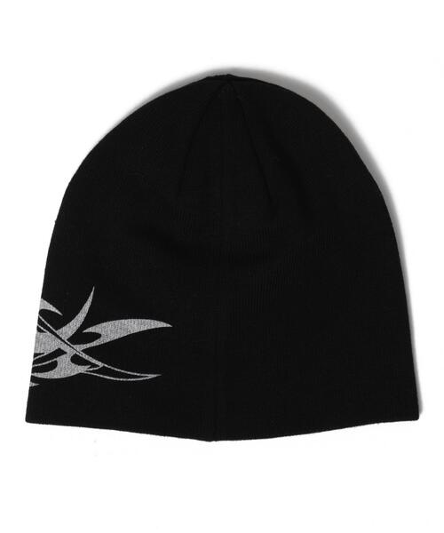 WEGO（ウィゴー）の「WEGO/トライバルロゴシングルニットワッチ（ニットキャップ/ビーニー・レディース・グレー/ブラック・FREE）」の7枚目の写真