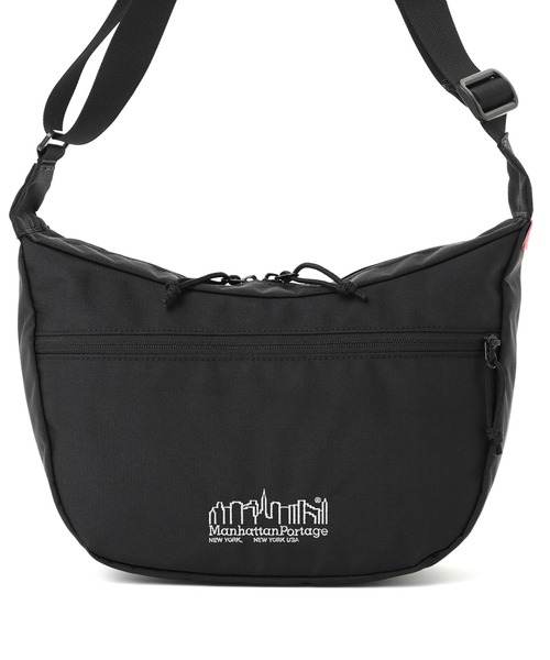 Manhattan Portage（マンハッタンポーテージ）の「DUET ACTION BAG（ショルダーバッグ・メンズ・ブルー/ブラック・SMALL）」の14枚目の写真