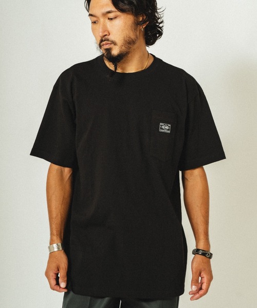 BIG MIKE(ビッグマイク)の「BIG MIKE ビックマイク/ 新サングラスポケット 半袖 Tシャツ // 102528500(Tシャツ/カットソー・メンズ・ホワイト/ブラック/グリーン系その他/ブルー系その他/チャコール・LARGE/X-LARGE/MEDIUM)」の2枚目の写真