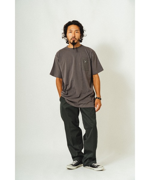 BIG MIKE(ビッグマイク)の「BIG MIKE ビックマイク/ 新サングラスポケット 半袖 Tシャツ // 102528500(Tシャツ/カットソー・メンズ・ホワイト/ブラック/グリーン系その他/ブルー系その他/チャコール・LARGE/X-LARGE/MEDIUM)」の6枚目の写真