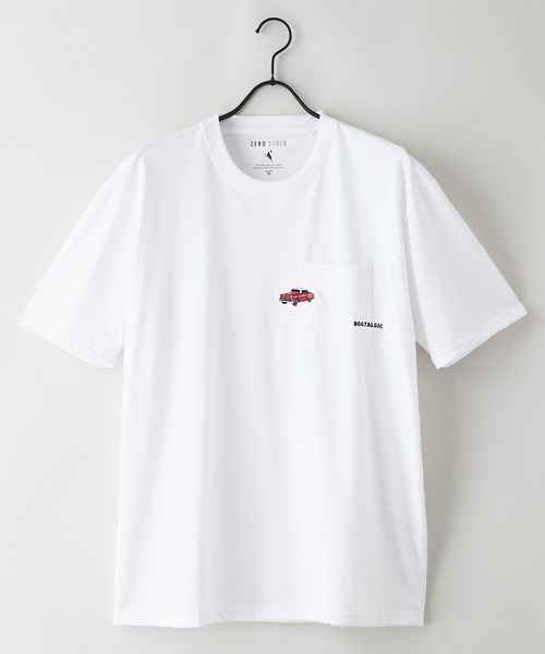 LB/S (エルビーエス)の「【汗染みの目立ちにくいTシャツ ZEROSTAIN/ゼロステイン】胸ポケット 刺繍Tシャツ 防汚 UVカット アニマル おじさん ビール アメ車(Tシャツ/カットソー・メンズ・ホワイト系その他3/ブラック系その他2/ホワイト系その他2/ブルー系その他/ベージュ系その他/ベージュ系その他3・LARGE/MEDIUM/X-LARGE)」の15枚目の写真