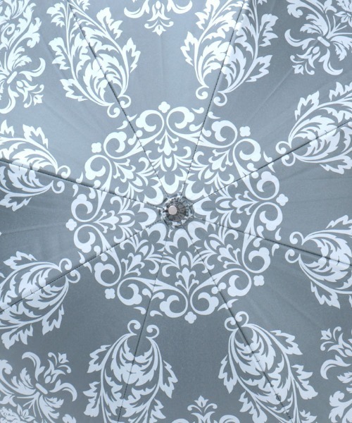 axes femme（アクシーズファム）の「ダマスク柄晴雨兼用ショート傘（長傘・レディース・ブルー/ピンク/チャコール・FREE）」の17枚目の写真