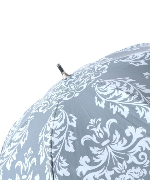 axes femme（アクシーズファム）の「ダマスク柄晴雨兼用ショート傘（長傘・レディース・ブルー/ピンク/チャコール・FREE）」の18枚目の写真