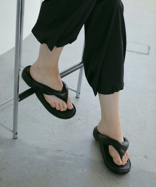 セール】PADDED TWIST SANDAL（サンダル）｜MANOF（マノフ）の