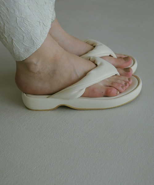 セール】PADDED TWIST SANDAL（サンダル）｜MANOF（マノフ）の
