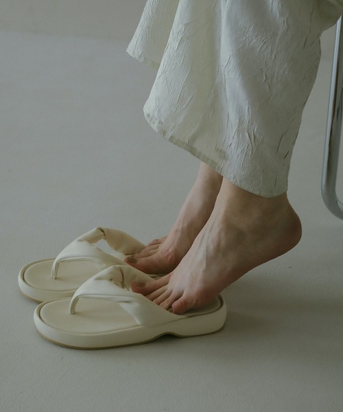 【新品未使用】MANOF PADDED TWIST SANDAL サイズ37 PADDED TWIST SANDAL｜BAG/SHOES(バッグ/シューズ)｜MANOF