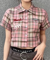 Sibra | チェック柄シャツ(シャツ/ブラウス)