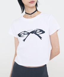 Opening Project | Opening Project/Cropped Ribbon T(Tシャツ/カットソー)