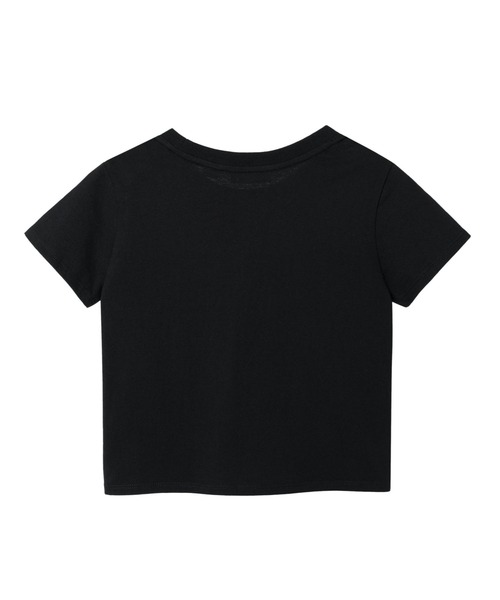 Opening Project（オープニングプロジェクト）の「Opening Project／Cropped Ribbon T（Tシャツ/カットソー・レディース・ブラック/ホワイト・SMALL/MEDIUM）」の16枚目の写真