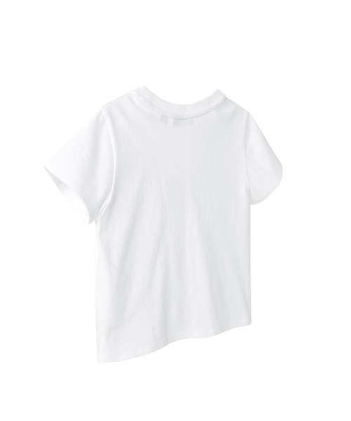 Opening Project（オープニングプロジェクト）の「Opening Project／Cropped Ribbon T（Tシャツ/カットソー・レディース・ブラック/ホワイト・SMALL/MEDIUM）」の21枚目の写真