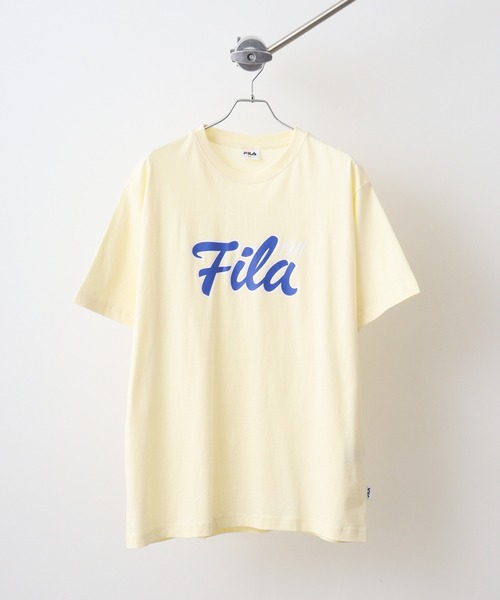 FILA(フィラ)の「FILA T-SHIRTS コットン 刺繍/プリント/ポケット ロゴTシャツ(Tシャツ/カットソー・メンズ・ライトイエロー/ネイビー/グリーン/ワイン/ブルー/ホワイト/グリーン系/ブルー系/ブラック/イエロー系/ホワイト系/ネイビー系/ネイビー系1/グリーン系1/ホワイト系1/ネイビー系2/ブラック系・M/L/LL)」の16枚目の写真