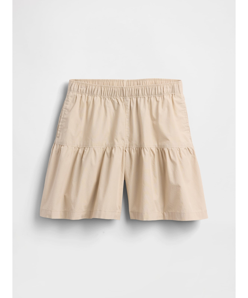 GAP（ギャップ）の「プルオン シャンブレー キュロット ショートパンツ (キッズ)（その他パンツ・キッズ・インディゴブルー/ベージュ・130cm/140cm/150cm/160cm/110cm/120cm）」の3枚目の写真