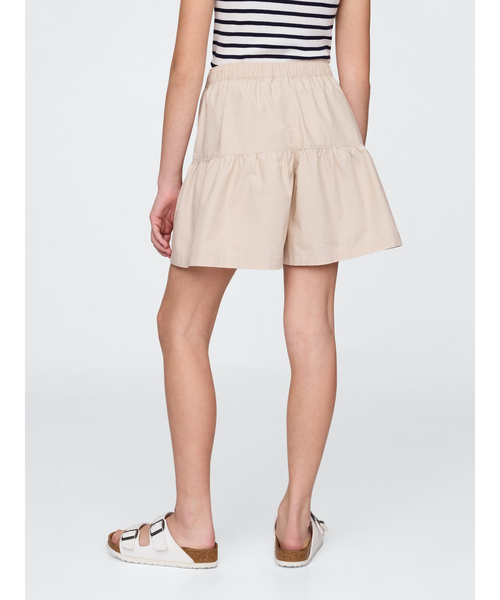 GAP（ギャップ）の「プルオン シャンブレー キュロット ショートパンツ (キッズ)（その他パンツ・キッズ・インディゴブルー/ベージュ・130cm/140cm/150cm/160cm/110cm/120cm）」の5枚目の写真