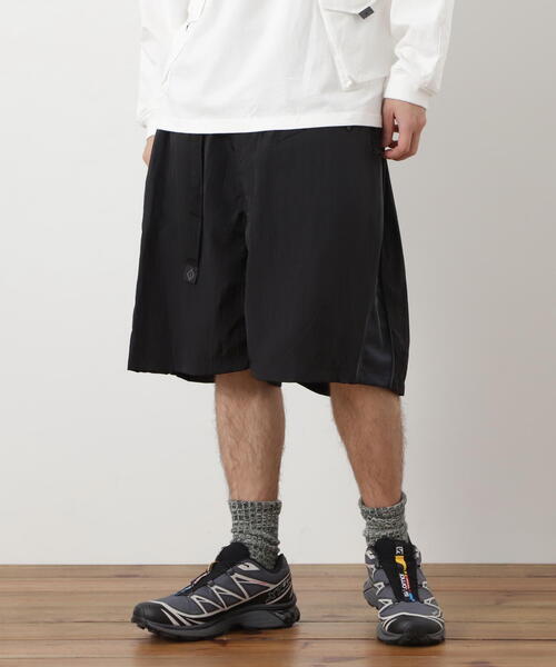 MANASTASH（マナスタッシュ）の「MANASTASH/マナスタッシュ/EXTRA MILE BREEZE SHORT（その他パンツ・メンズ・ブラック/その他10/グレー系その他3・M/L/XL/S）」の7枚目の写真