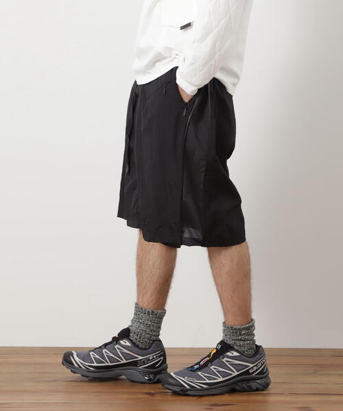 MANASTASH（マナスタッシュ）の「MANASTASH/マナスタッシュ/EXTRA MILE BREEZE SHORT（その他パンツ・メンズ・ブラック/その他10/グレー系その他3・M/L/XL/S）」の8枚目の写真
