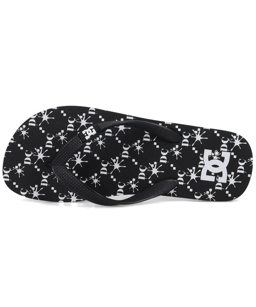 DC SHOES（ディーシーシューズ）の「SPRAY GRAFFIK/DC総柄ビーサン(ビーチサンダル）（サンダル・メンズ・ブラウン/カモフラージュ/ブラック×ホワイト/ブラック系その他・25cm/26cm/27cm/28cm/29cm/30cm）」の13枚目の写真