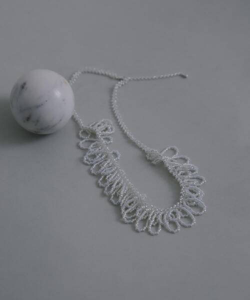 URBAN RESEARCH(アーバンリサーチ)の「decor『デコール』 Fringe Necklace(ネックレス・レディース・クリア・-)」の3枚目の写真