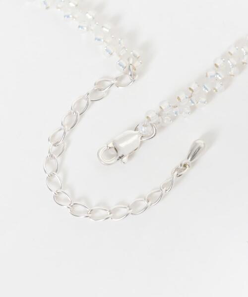 URBAN RESEARCH(アーバンリサーチ)の「decor『デコール』 Fringe Necklace(ネックレス・レディース・クリア・-)」の7枚目の写真
