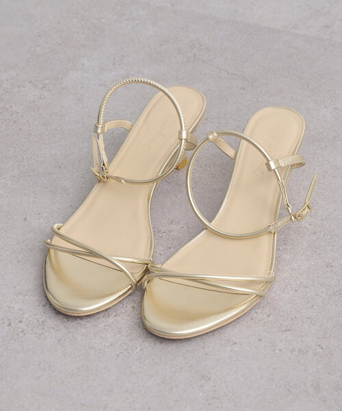 Omekashi（オメカシ）の「クロスストラップヒールサンダル（サンダル・レディース・ブラック/レッド/ゴールド/ブラウン・37/36/38）」の22枚目の写真