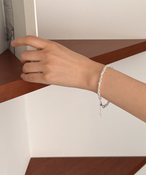 CANAL JEAN（キャナルジーン）の「Pt　charmブレスレット（ブレスレット・レディース・シルバー・ONE SIZE）」の2枚目の写真