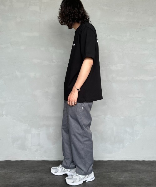 LACOSTE（ラコステ）の「[LACOSTE/ラコステ] ワンポイントロゴ バックプリントTシャツ（Tシャツ/カットソー・レディース・ホワイト/ブラック/カーキ・2/4/3）」の22枚目の写真