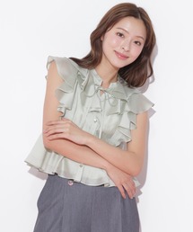 JILL by JILL STUART | ◇ペプラムラッフルブラウス(シャツ/ブラウス)