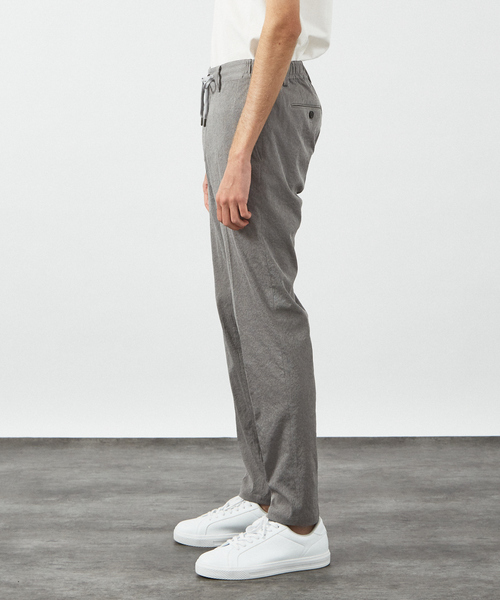 ABAHOUSE(アバハウス)の「【セットアップ対応】 PE-wrinkle ワッシャー イージースラックス /ストレッチ 吸水速乾 イージーケア(スラックス・メンズ・ダークブラウン/グレー/ダークネイビー・44/46/48/50)」の6枚目の写真