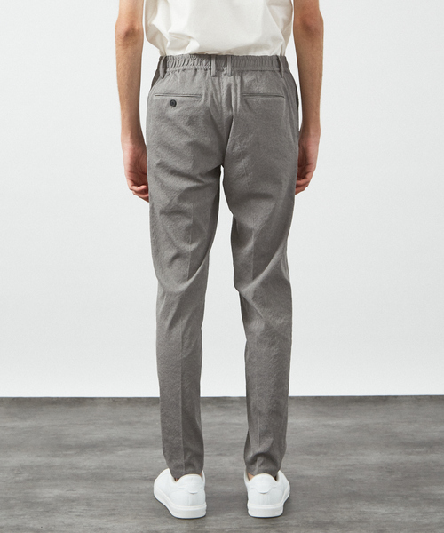 ABAHOUSE(アバハウス)の「【セットアップ対応】 PE-wrinkle ワッシャー イージースラックス /ストレッチ 吸水速乾 イージーケア(スラックス・メンズ・ダークブラウン/グレー/ダークネイビー・44/46/48/50)」の7枚目の写真