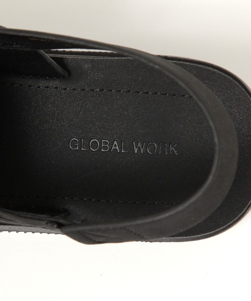 GLOBAL WORK(グローバルワーク)の「らくっションストラップサンダル/323170(サンダル・レディース・シルバー/ブラック/ブラウン/ベージュ/アイボリー・SMALL/LARGE/MEDIUM)」の14枚目の写真