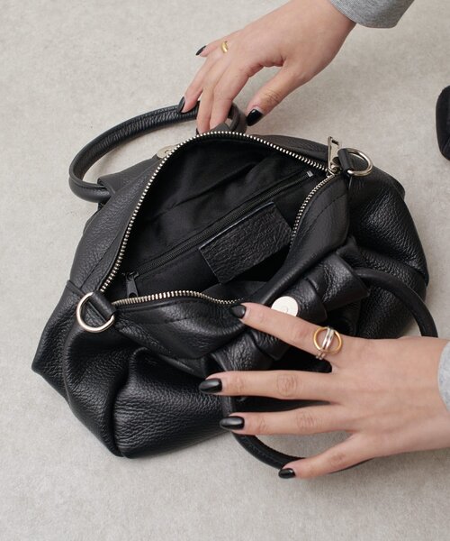 Lui's(ルイス)の「MILLELA FIRENZE 2WAYハンドバッグ(ハンドバッグ・レディース・ホワイト系その他/ブラック・FREE)」の12枚目の写真