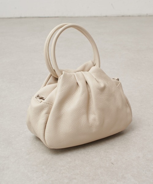 Lui's(ルイス)の「MILLELA FIRENZE 2WAYハンドバッグ(ハンドバッグ・レディース・ホワイト系その他/ブラック・FREE)」の2枚目の写真