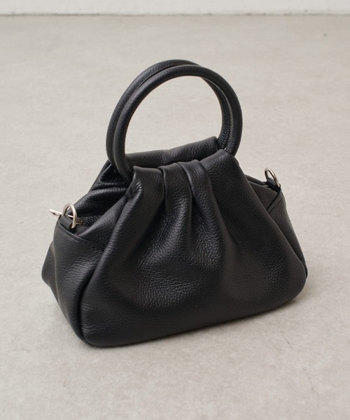 美品✨ チェレリーニ　レッドステッチ　2way　ハンドバッグ　ベルト　ブラック 美品✨ チェレリーニ レッドステッチ 2way ハンドバッグ ベルト