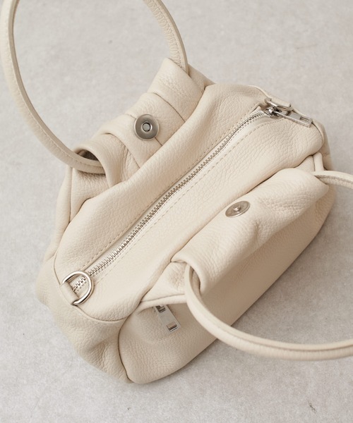 Lui's(ルイス)の「MILLELA FIRENZE 2WAYハンドバッグ(ハンドバッグ・レディース・ホワイト系その他/ブラック・FREE)」の3枚目の写真