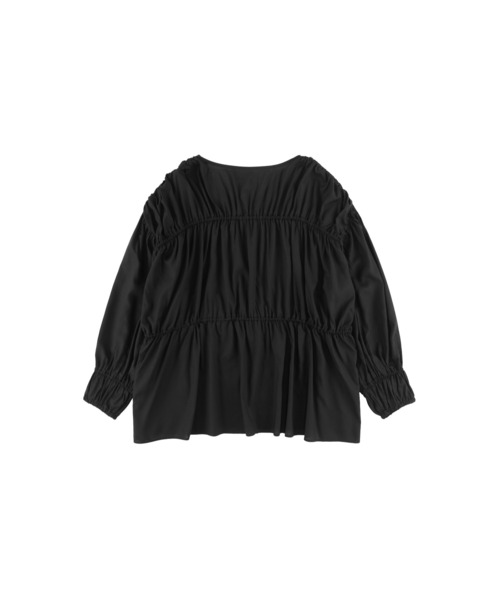 【新品】ALEXIA STAM オフショル Black セール】Basic Silky Cotton Tee /シルキーコットンTee（Tシャツ