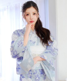 DAZZY（デイジー）の「【4万枚突破のヒットシリーズ】可愛い＆色っぽいデザイン 全18種類！選べる浴衣2点セット(浴衣+帯)（浴衣）」