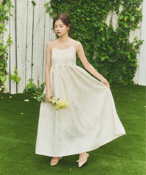 Olu.（オルドット）の「3wayジャガードパフスリーブワンピース（ドレス・レディース・アイボリー/ブラック・1/0）」の22枚目の写真